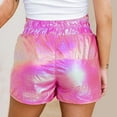 thumbnail image 4 of uublik Short Shorts for Women Super Soft Summer Lounge Shorts Hot Pink, 4 of 5