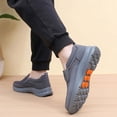 thumbnail image 5 of Men Mesh Slip On Walking Sneakers Soft Cushioned Sole Breathable Indoor Outdoor Leisure Daily Footwear, 5 of 6