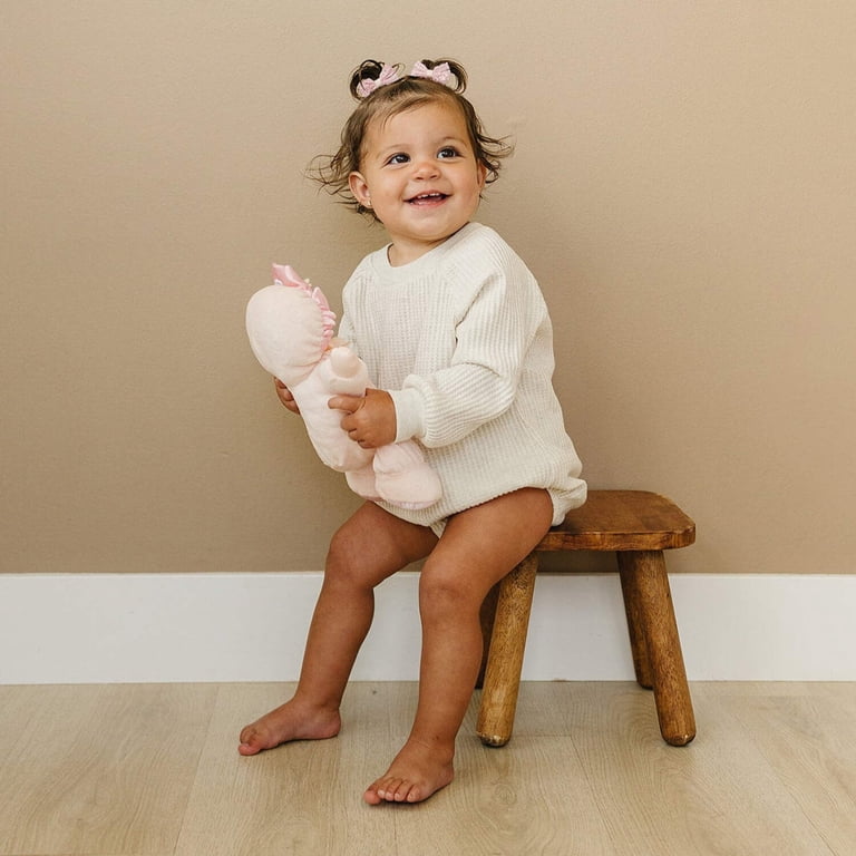 Genius Babies My First Baby Doll, Yellow Hair, Soft Plush, 11-Inch