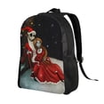 thumbnail image 2 of Goofa The Nightmare Before Christmas Pattern Large Capacity Backpack – Padded Laptop Compartment, Ergonomic Design for School, Work, Travel, and Outdoor Activities, 2 of 8