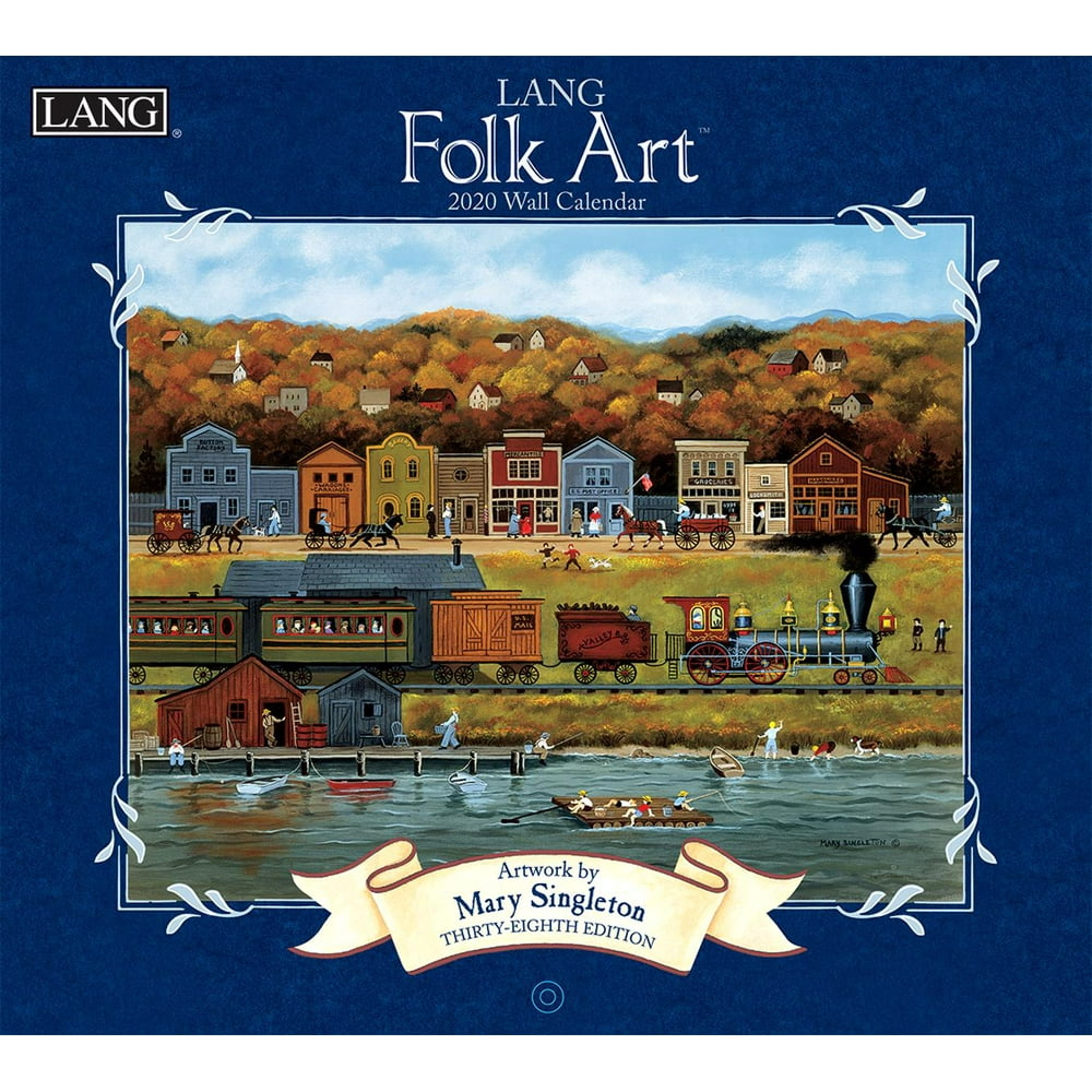 Lang Folk Art 2020 Wall Calendar (Other)