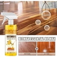 thumbnail image 4 of Beeswax Wood Polish Spray,Beeswax Essential Oil Wax,Bee S Wax Polish And Cleaner,Natural Wood Polish Spray For Living Rooms,Kitchens,Wood Furniture Floors (1PCS), 4 of 7
