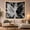 Black White Wings, variant on Black and White Angel Wings in Cosmic Void, Dramatic Abstract for Dark Art Lovers, Fantasy Wall Art Housewarming Gift Tapestry Wall Hanging for Bedroom, Living Room and Dorm