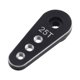 thumbnail image 1 of Brazo servo de metal de 25T Brazo servo de metal Servo 1/10 Metal Fácil de usar Reemplazo 25 Negro, 1 of 9