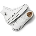 thumbnail image 7 of Converse Chuck Taylor All Star Lift High Top Sneakers, White/Black/White, Women 12 Men 10 Medium US, 7 of 7