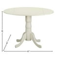 thumbnail image 2 of FurniFact 5 Piece Dining Table Set for 4 with White Kitchen Table and Chairs, 2 of 16
