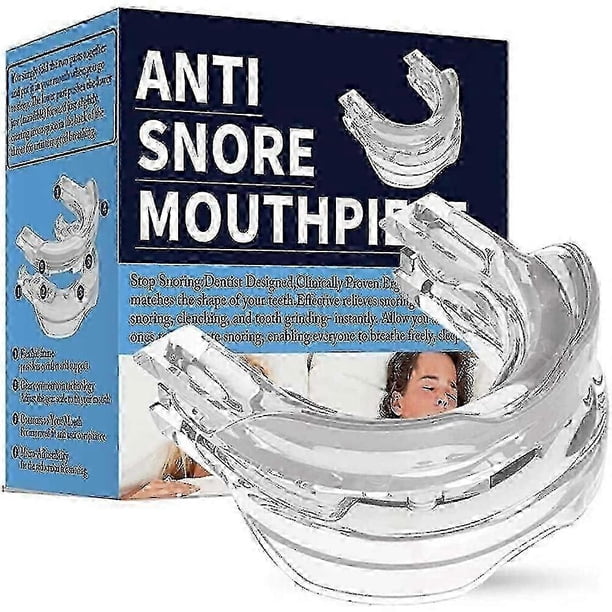 Segami Snoring Snore Guard - Anti-snoring Mandibular Mouthpiece Device Sleep Apnoea ...