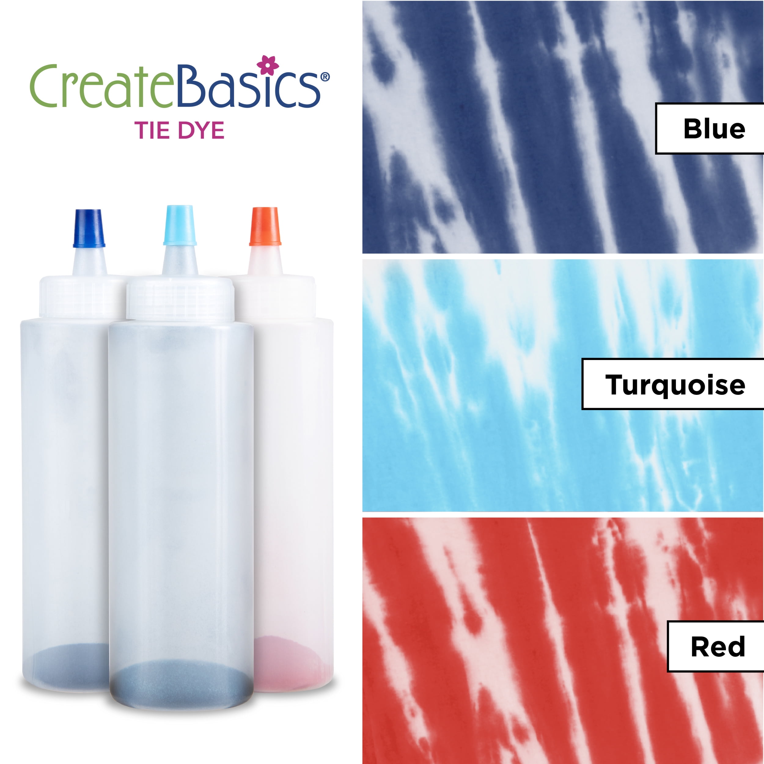 Create Basics 3 Color Tie Dye Kit Princess, Trial Size Pack