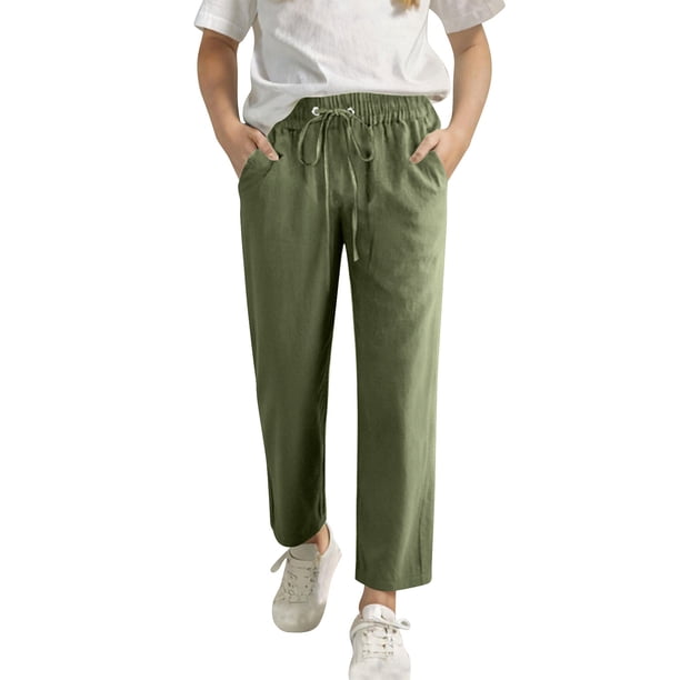 Pantalones de Pierna Ancha Niños Pantalones Cómodos Sueltos de Cuerda de Pierna Recta con Bolsillos Casual, Pantalones de Pierna Recta