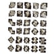 thumbnail image 1 of 30 pegatinas de flores para manualidades, decoración de cuentas de mano, papel de mantequilla para fotos. Lirio, 1 of 9