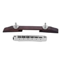 thumbnail image 2 of Rosewood Base Bridge, Long Time Use Sturdy And Rustproof With Ferrules Guitar Bridge, Durable For Guitar Guitar Repair Master, 2 of 8