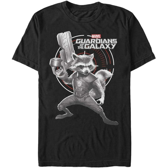 Les Gardiens de la Galaxie Cible Choquant Hommes T-Shirt Grand