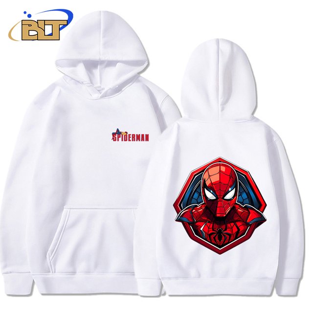 Spiderman bedruckte Herbst und Winter Herren plus Samt sudaderas con capucha Casual deportes sudadera personal isierte Kleidung