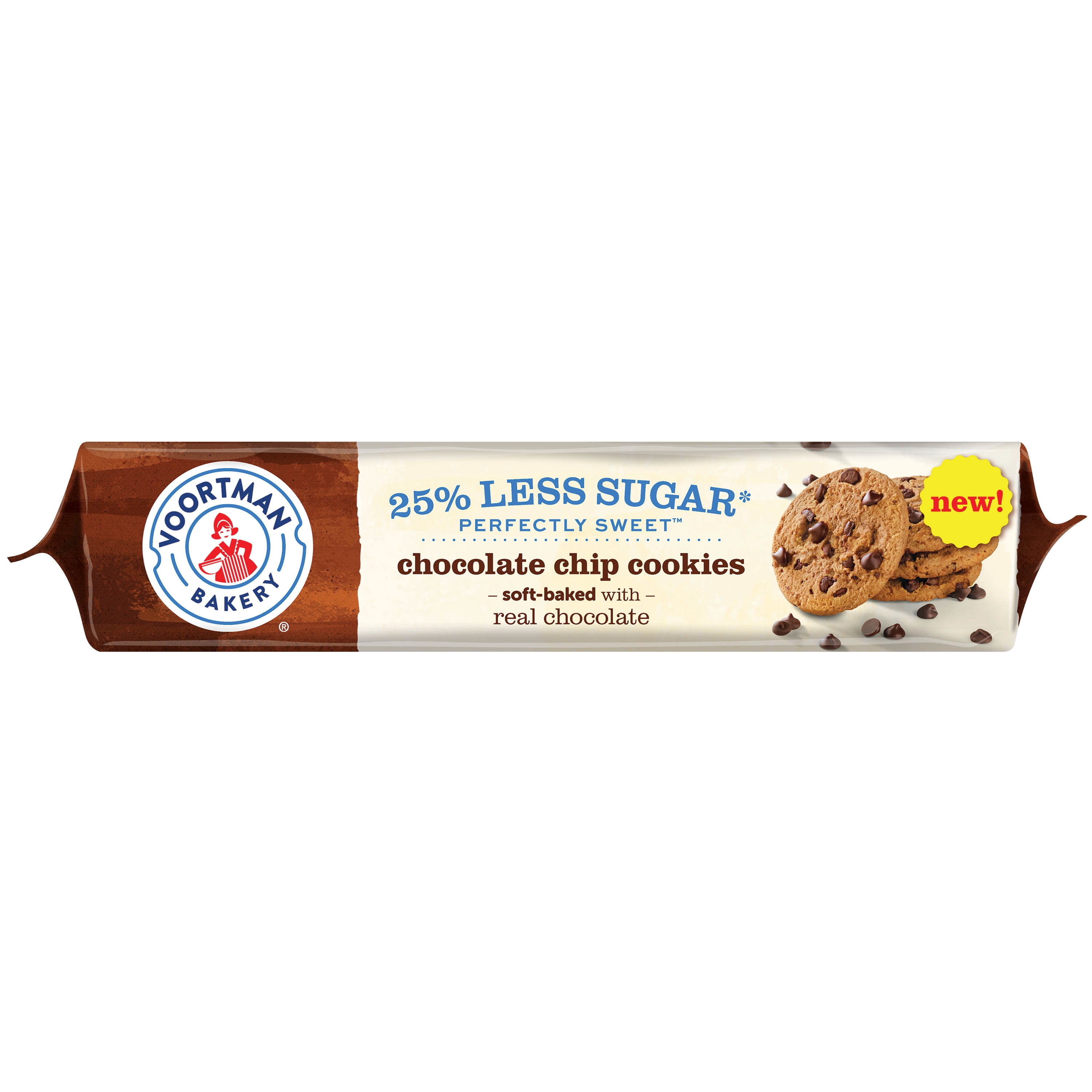 VOORTMAN Bakery Perfectly Sweet Chocolate Chip Cookies 8.04 Oz