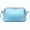 Blue, variant on Women Summer Silicone Handbag, 67.63 fl oz Waterproof Foldable Crossbody Tote
