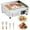 22 Inches Full Flat, variant on QinaQin 14-Inch/18-Inch/22-Inch/30-Inch Commercial Electric Grill Pans, 3000-Watt Countertop Flat Grill with Adjustable Temperature Control, Suitable for Restaurant, Kitchen, Food Cart, and Home Use
