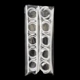 thumbnail image 2 of Wall Mount Spice Organizer, Spice Bottle Holder, Hanging Spice Jars, Space Saving Kitchen Spice Rack With Easy Assembly, 2 of 8