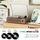 thumbnail image 3 of Tocadiscos Seasonlife Vintage con tocadiscos de vinilo con altavoces, 3 of 8