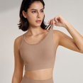 thumbnail image 6 of Womens Bras Sports Fitness Bra Yoga Running Bra Dry Wicking Bra Sports Bra Khaki M, 6 of 8