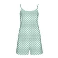 thumbnail image 5 of Miqool Women Two Piece Outfits Y2k Boy Shorts Set Sleeveless Crop Top Button Down Shorts Set Loungewear Pajamas Set, 5 of 7