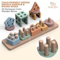 thumbnail image 1 of GOPO TOYS Montessori Juguetes para mayores de 18 meses - Niños Pequeños Juguetes de Clasif GOPO TOYS GOPO TOYS, 1 of 2