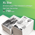 thumbnail image 4 of 63XL Black Ink Cartridge Compatible for HP 63 Black Ink for HP Ink 63 63XL (2 Pack), 4 of 12
