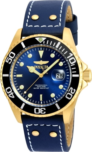 Invicta Men's 5670 Russian Diver Gold Tone Black Rubber Strap