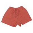 thumbnail image 2 of Tittly Plus Size Pants Linen Pants Comfortable Casual Retro Fashion Denim Shorts Womens Casual Shorts Summer Drawstring Elastic Waist Comfy Short Shorts for Women Palazzo Pants Wine L, 2 of 3
