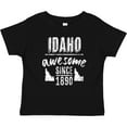 thumbnail image 3 of Inktastic Idaho Awesome Since 1890 Boys or Girls Baby T-Shirt, 3 of 5