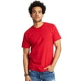 thumbnail image 3 of Hanes Men's & Big Men's Beefy Tee Shirt Heavyweight Cotton T-Shirt, Sizes S-3XL, 3 of 4