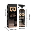 thumbnail image 4 of 10.14 fl oz Car & Truck Wheel Tire Cleaner Spray, Brake Dust, Road Grime & Bug Splat Remover, Non-Acidic Deep Cleaning Solution Safe for Alloy, Chrome, Steel and Painted Wheel Rims, 4 of 6