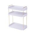 thumbnail image 4 of Contenedor de almacenamiento de encimera, soporte sólido duradero, estante para especias, estante de pie para 3 capas de blanco, 4 of 4