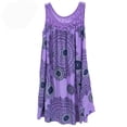 thumbnail image 1 of Women's Lace Stitching Printing Sleeveless Large Dress 13 Color 8 Size, 1 of 3