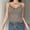Light Ashy, variant on Womens Cotton Camisoles Lace V Neck Tank Top Spaghetti Strap Slim Fitted Sexy Cami Tops Going Out Cute Shirts Beach Travel Clothes, Beige L