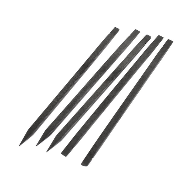 5PCS Black Plastic Spudger Stick Pry Bar Opening Repair Tool for Mobile Phone