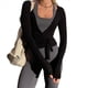thumbnail image 1 of Top de Ballet Cruzado de Larga con Lazo Frontal para Mujer, Ideal para Entrenamiento, Pilates, Yoga y Salidas Negro M, 1 of 9