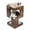 Brown, variant on Pefilos 23.6" Cat Tree House for Indoor Cats, Wood Cat House for Kittens, Cat Condo with Free Cat Toy, Scratching Pad and Removable Soft Mats, Brown