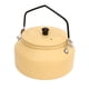 thumbnail image 4 of Tetera de té, ligera, portátil, mango ergonómico, textura exquisita, tetera para el hogar, cafetería, camping al aire libre, color crema amarillo, 4 of 5
