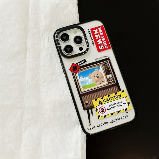 Dinotaeng CASETiFY Funda Acrílica Para Teléfono IPhone 11 12 13 14 Pro Max A Prueba De Golpes Para 13 12