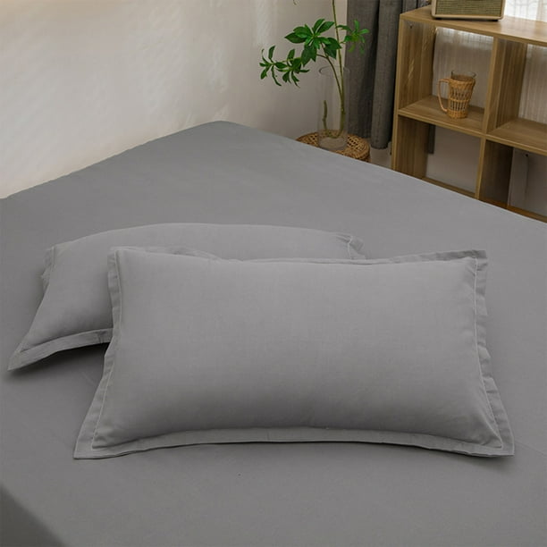 Solid Color Pillowcase Polyester Sleep Pillowcase Good For Sleeping Soft And Breathable Sleep Pillowcase 5 Colors 18.90x29.13 Inch