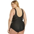 thumbnail image 6 of Sporti Marina Criss Cross Tummy Control One Piece Swimsuit, High Cut, Soft Cup (Women’s), 6 of 11