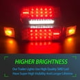 VINAUO Trailer Lights,Trailer lights Kit,Boat Trailer Lights,Led