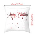 thumbnail image 2 of karymi Christmas New Pillowcase Rag Linen Pillowcase Back Cushion Cover Up to 45% off, 2 of 2