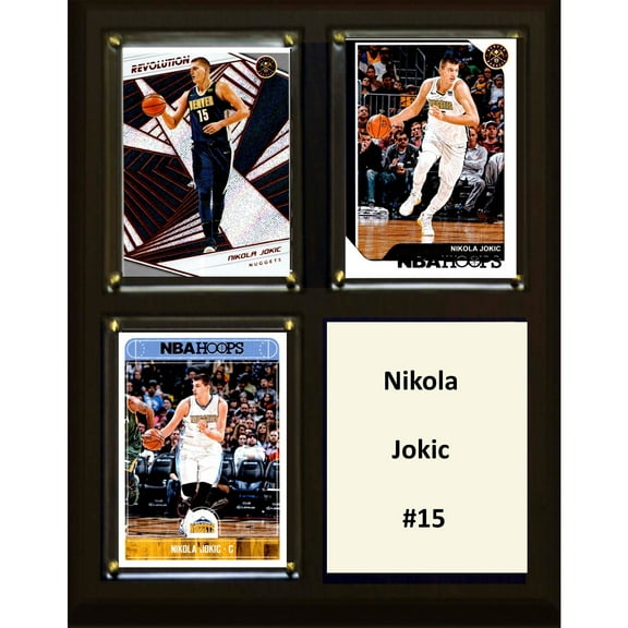 Nikola Jokic Denver Nuggets 8'' x 10'' Plaque