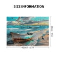 thumbnail image 2 of JRXY Seagulls, Boat, Beach Wooden Jigsaw Puzzle Challenging Difficult Wood Puzzles for Adults Gift for Family Friends 300 PCS, 2 of 6