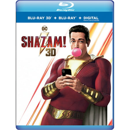 Shazam! (3D Blu-ray + Blu-ray + Digital Combo (Best Of 3d The Ultimate 3d Collection)