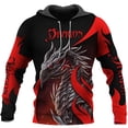 thumbnail image 4 of Sudadera con capucha con estampado de anime para hombre, otoño e invierno, cómoda, estilo vintage urbano, nueva sudadera con capucha Y2K, ropa para hombre, 4 of 5