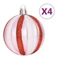thumbnail image 5 of vidaXL 65 Piece Christmas Bauble Set Pink/Red/White, 5 of 5