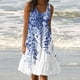 thumbnail image 2 of Vestido suelto de playa sin mangas con estampado informal de verano para vacaciones con estilo para mujer OAVQHLG3B Store  lin121212, 2 of 5