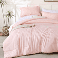 thumbnail image 2 of SPRINDAY Queen Comforter Set, 7 Pieces Bed in a Bag for All-Season, Bedding Set with Comforter, Sheets, Pillowcases & Shams, Blush Pink, 2 of 7